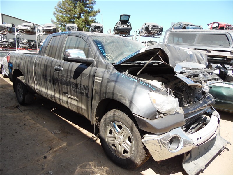 2012 TOYOTA TUNDRA EXTRA CAB SHORT BED GRAY 5.7 AT 4WD Z19716 - RANCHO